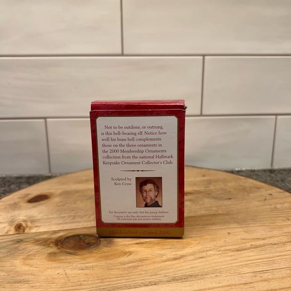 “Bell Bearing Elf” Hallmark Keepsake Ornament - Picture 2 of 3